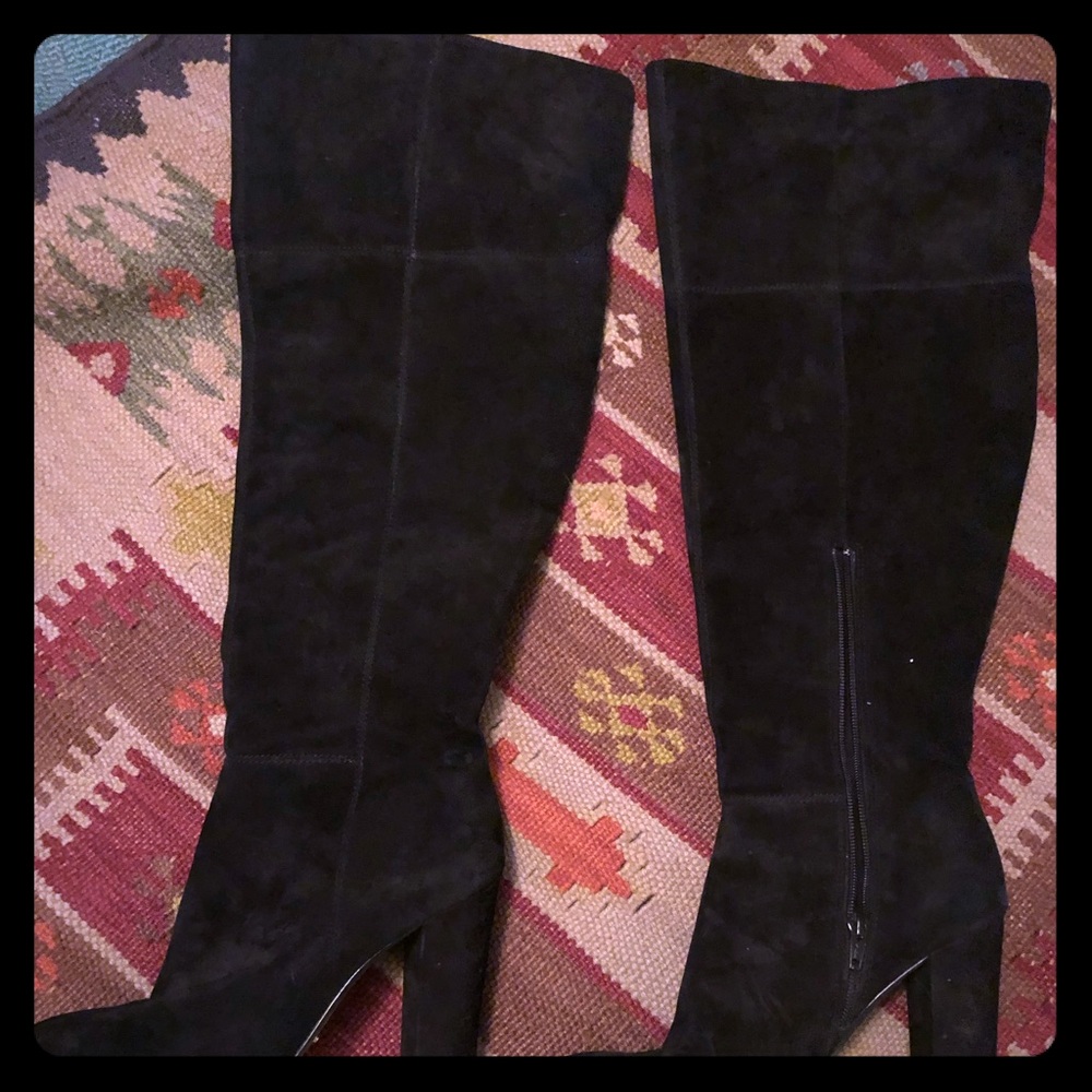 Gianni Bini Over The Knee Boots (wide calf)